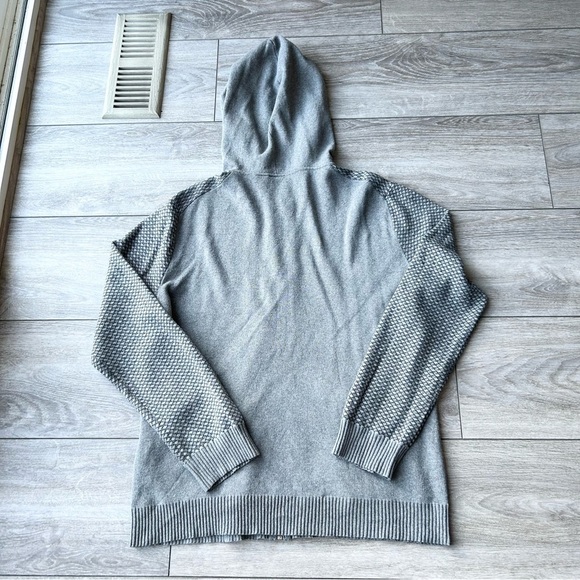 Armani Exchange Pure Cotton Hooded Cardigan Sweater - Picture 11 of 16